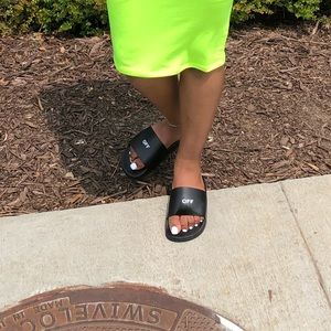 Off White Slides